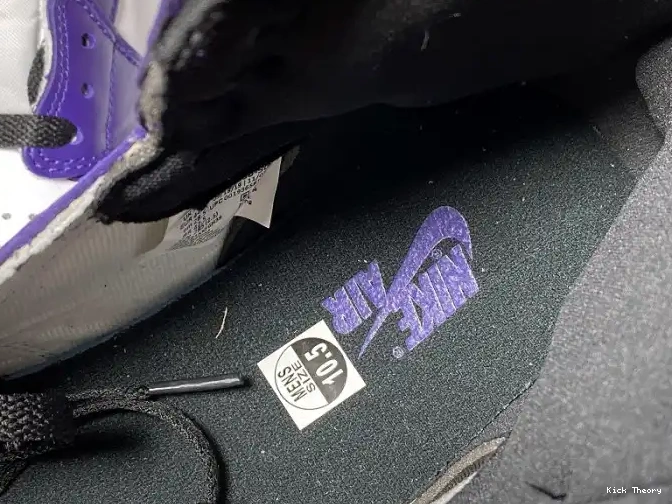 Kicked Out Shoe Store OG 1 High Court Air 555088-500 Purple Jordan 0525
